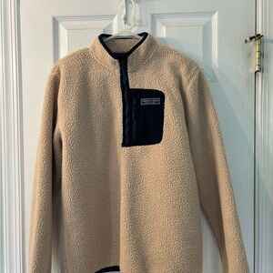 Vineyard Vines Boy’s Stillwater Half Zip Sherpa